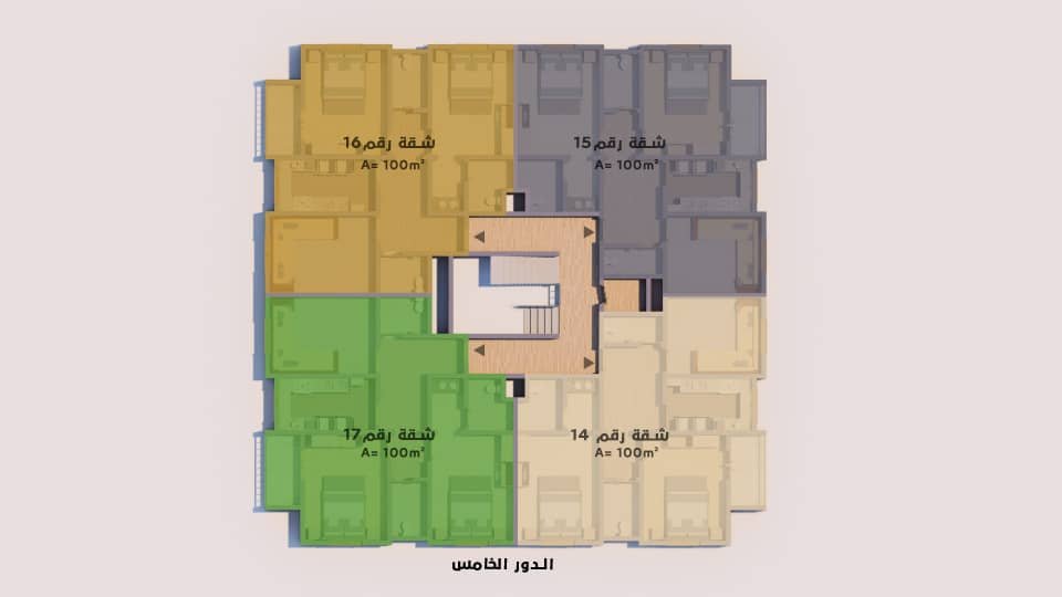 مخطط الدور رقم 3